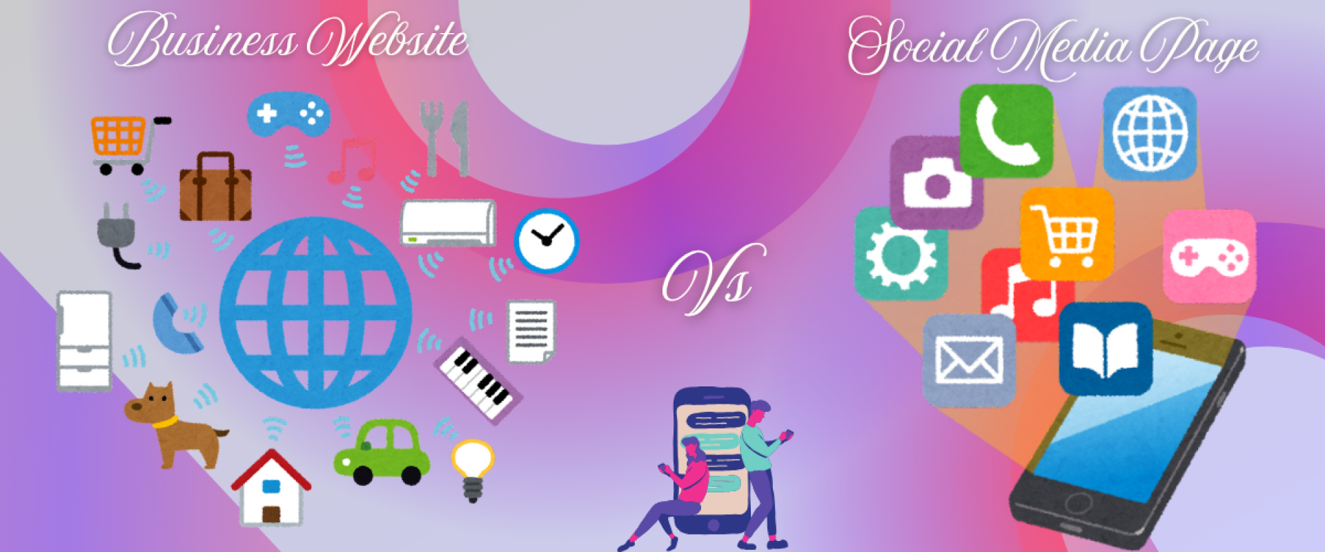 Business Website vs Social Media Page